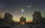 تلسکوپ‌های کمکی رصدخانه بسیار بزرگ VLT چشم‌انداز نفس‌گیری را زیر آسمان...